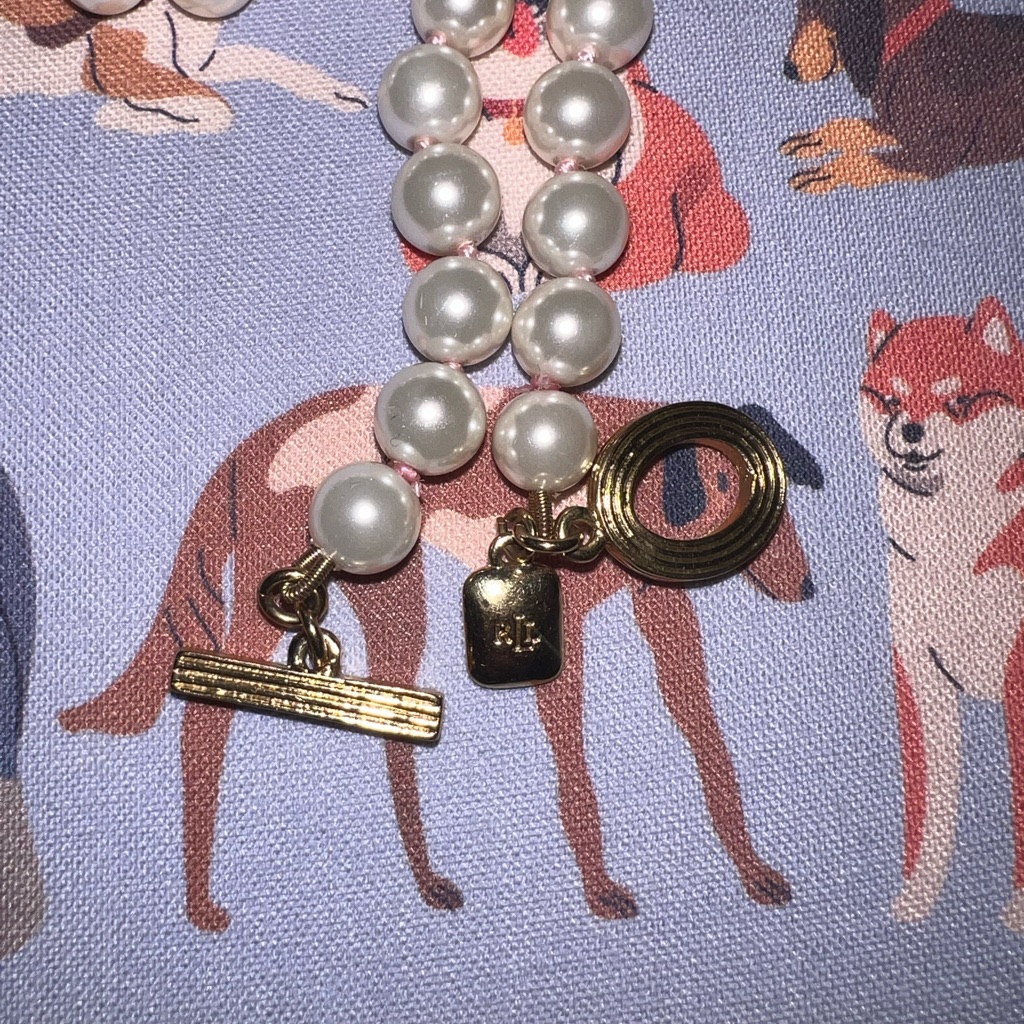 Polo By Ralph Lauren Faux Pearl Necklace